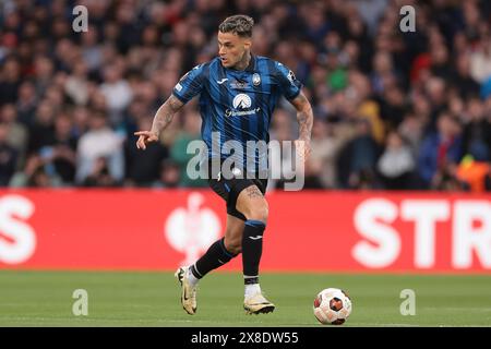 Dublin, Irland. Mai 2024. Gianluca Scamacca aus Atalanta während des Spiels der UEFA Europa League im Aviva Stadium in Dublin. Der Bildnachweis sollte lauten: Jonathan Moscrop/Sportimage Credit: Sportimage Ltd/Alamy Live News Stockfoto