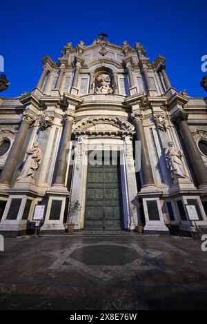 Basilika Cattedrale di Sant'Agata in der Kathedrale von Gallipoli, Catania, Italien Stockfoto