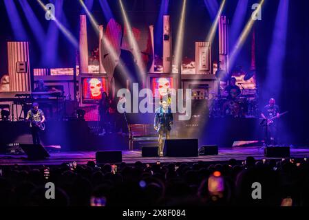 Loredana Bertè in Concerto al Teatro Colosseo di Torino il 24 Maggio 2024 - Foto di Luca Moschini Stockfoto