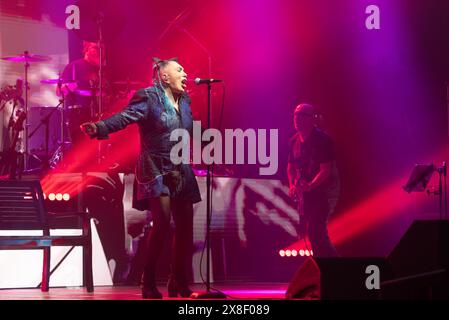 Loredana Bertè in Concerto al Teatro Colosseo di Torino il 24 Maggio 2024 - Foto di Luca Moschini Stockfoto