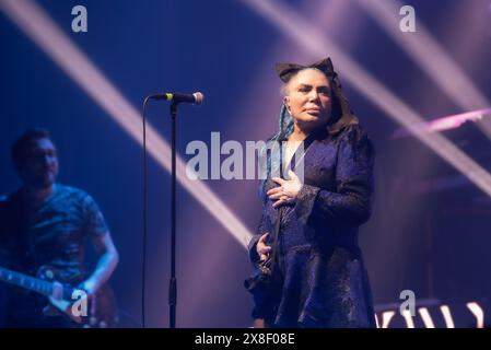 Loredana Bertè in Concerto al Teatro Colosseo di Torino il 24 Maggio 2024 - Foto di Luca Moschini Stockfoto