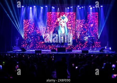 Loredana Bertè in Concerto al Teatro Colosseo di Torino il 24 Maggio 2024 - Foto di Luca Moschini Stockfoto