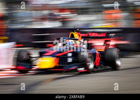 07 TRAMNITZ Tim (ger), MP Motorsport, Dallara F3 2019, Action während der 4. Runde der FIA Formel-3-Meisterschaft 2024 vom 23. Bis 26. Mai 2024 auf dem Circuit de Monaco, in Monaco - Foto Paul Vaicle / DPPI Stockfoto