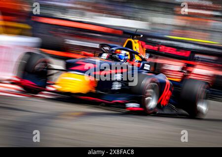 07 TRAMNITZ Tim (ger), MP Motorsport, Dallara F3 2019, Action während der 4. Runde der FIA Formel-3-Meisterschaft 2024 vom 23. Bis 26. Mai 2024 auf dem Circuit de Monaco, in Monaco - Foto Paul Vaicle / DPPI Stockfoto