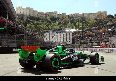 Monaco, Frankreich. Mai 2024. © PHOTOPQR/NICE MATIN/Jean Francois Ottonello ; Monaco ; 25/05/2024 ; 81e Grand Prix de Monaco 2024 - Formule 1 - STAKE Credit: MAXPPP/Alamy Live News Stockfoto