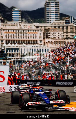 © SPORTPIXPRESS/MAXPPP, Monaco. Mai 2024. FORMEL 1 GRAND PRIX DE MONACO ricciardo (daniel) - (Visa Cash App rb) in Aktion während des freien Trainings 3 Credit: MAXPPP/Alamy Live News Stockfoto