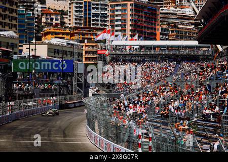 © SPORTPIXPRESS/MAXPPP, Monaco. Mai 2024. FORMEL 1 GRAND PRIX DE MONACO norris (lando) - (mclaren f1) in Aktion während des freien Trainings 3 Credit: MAXPPP/Alamy Live News Stockfoto