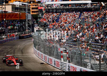 © SPORTPIXPRESS/MAXPPP, Monaco. Mai 2024. FORMEL 1 GRAND PRIX DE MONACO sainz (carlos jr) - (ferrari) in Aktion während des freien Trainings 3 Credit: MAXPPP/Alamy Live News Stockfoto