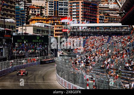 © SPORTPIXPRESS/MAXPPP, Monaco. Mai 2024. FORMEL 1 GRAND PRIX DE MONACO sainz (carlos jr) - (ferrari) in Aktion während des freien Trainings 3 Credit: MAXPPP/Alamy Live News Stockfoto