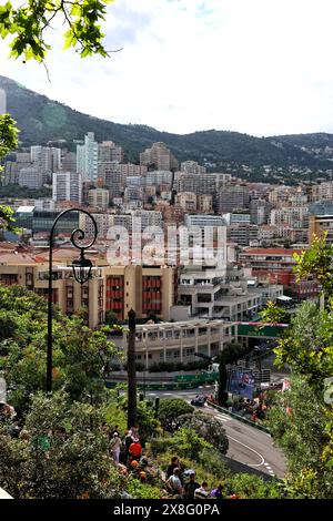 Monte Carlo, Monaco. Mai 2024. Logan Sargeant (USA) Williams Racing FW46. Formel-1-Weltmeisterschaft, Rd 8, großer Preis von Monaco, Freitag, 24. Mai 2024. Monte Carlo, Monaco. Quelle: James Moy/Alamy Live News Stockfoto