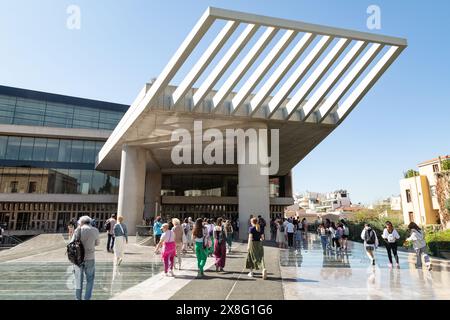 Das Akropolis-Museum, Athen, Griechenland, Europa. Stockfoto