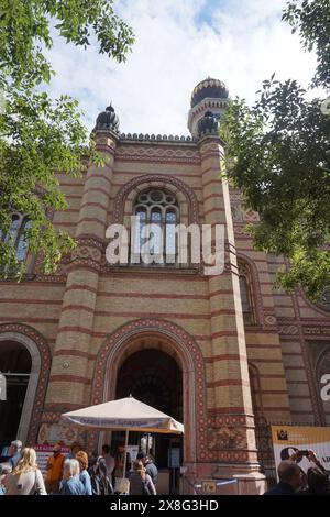 Die Synagoge Der Dohány-Straße, Budapest, Ungarn Stockfoto