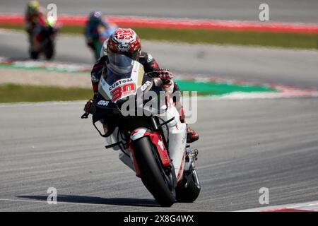 Circuit de Barcelona, Barcelona, Katalonien, Spanien. Mai 2024. 2024 MotoGP am Qualifikationstag Catalunya; Takaaki Nakagami vom LCR Honda tritt während des Sprint-Rennens an Credit: Action Plus Sports/Alamy Live News Stockfoto