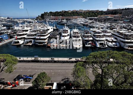 Monte Carlo, Monaco. Mai 2024. Logan Sargeant (USA) Williams Racing FW46. Formel-1-Weltmeisterschaft, Rd 8, großer Preis von Monaco, Samstag, 25. Mai 2024. Monte Carlo, Monaco. Quelle: James Moy/Alamy Live News Stockfoto