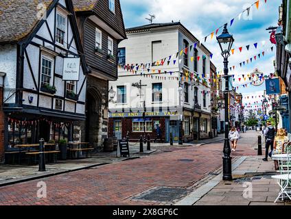 High Street, Rochester, Kent Stockfoto