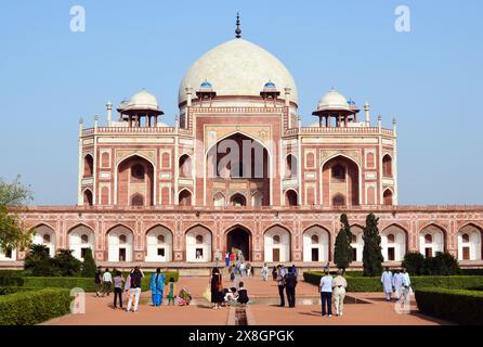 Humayun Grab, New Delhi, Delhi, Indien Stockfoto