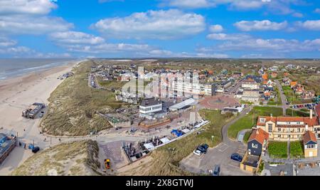 Aus Bergen aan Zee in den Niederlanden Stockfoto