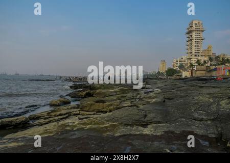 Thane District, auch bekannt als Flamingostadt in Maharashtra Indien Stockfoto