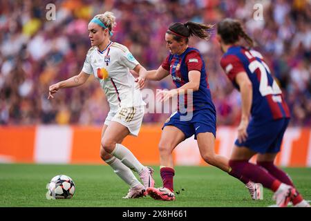 Bilbao, Spanien. Mai 2024. UEFA Women’s Champions League Finale FC Barcelona gegen Olympique Lyon im San Mames Stadion in Bilbao. 25. Mai 2024 900/Cordon Press Credit: CORDON PRESS/Alamy Live News Stockfoto