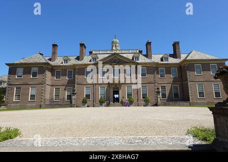 Das große Haus auf dem Crane Estate. Stockfoto