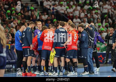 Hamburg, Hamburg, Deutschland. Mai 2024. Impresssionen während des EHF Finals Männer Handball 2024 in Hamburg (Credit Image: © Mathias Schulz/ZUMA Press Wire) NUR REDAKTIONELLE VERWENDUNG! Nicht für kommerzielle ZWECKE! Stockfoto