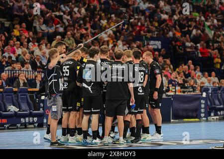 Hamburg, Hamburg, Deutschland. Mai 2024. Impresssionen während des EHF Finals Männer Handball 2024 in Hamburg (Credit Image: © Mathias Schulz/ZUMA Press Wire) NUR REDAKTIONELLE VERWENDUNG! Nicht für kommerzielle ZWECKE! Stockfoto