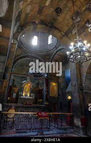 Lusarat, Armenien - 15. Mai 2024: Das Kloster Khor Virap befindet sich in der araratischen Ebene in Lusarat. Stockfoto