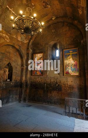 Lusarat, Armenien - 15. Mai 2024: Das Kloster Khor Virap befindet sich in der araratischen Ebene in Lusarat. Stockfoto