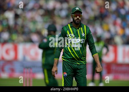 Birmingham England : vom 25. Bis 2024: Imad Wasim of Pakistan während der Vitality T20 International Series zwischen England und Pakistan am Edgbaston Cricket Ground, Birmingham England Credit: PATRICK ANTHONISZ/Alamy Live News Stockfoto