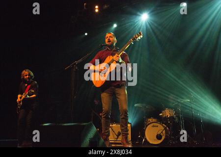 Glasgow Schottland. Blue Rose Code, schottischer Singer-Songwriter, alias Ross Wilson, gab ein Konzert im O2 ABC bei Celtic Connections 2018. Foto Pau Stockfoto