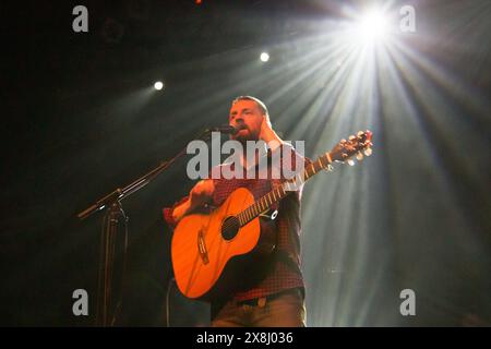 Glasgow Schottland. Blue Rose Code, schottischer Singer-Songwriter, alias Ross Wilson, gab ein Konzert im O2 ABC bei Celtic Connections 2018. Foto Pau Stockfoto