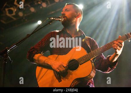 Glasgow Schottland. Blue Rose Code, schottischer Singer-Songwriter, alias Ross Wilson, gab ein Konzert im O2 ABC bei Celtic Connections 2018. Foto Pau Stockfoto