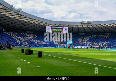 Glasgow, Großbritannien. Mai 2024. Fans der Rangers während des Scottish Cup-Spiels im Hampden Park, Glasgow. Der Bildnachweis sollte lauten: Neil Hanna/Sportimage Credit: Sportimage Ltd/Alamy Live News Stockfoto