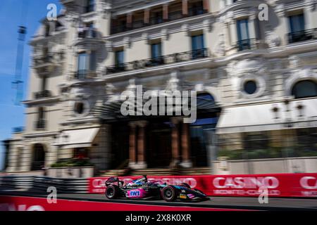 01 MARTINS Victor (fra), ART Grand Prix, Dallara F2 2024, Action während der 5. Runde der FIA Formel 2 Meisterschaft 2024 vom 23. Bis 26. Mai 2024 auf dem Circuit de Monaco, in Monaco - Foto Paul Vaicle / DPPI Stockfoto