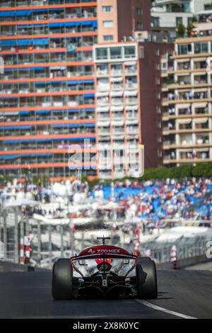 03 BEARMAN Oliver (gbr), Prema Racing, Dallara F2 2024, Action während der 5. Runde der FIA Formel 2 Meisterschaft 2024 vom 23. Bis 26. Mai 2024 auf dem Circuit de Monaco, in Monaco - Foto Paul Vaicle / DPPI Stockfoto