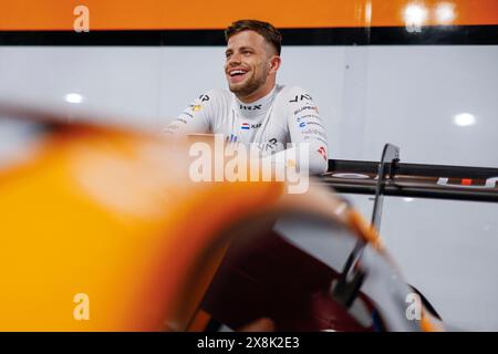 Monte-Carlo, Monaco. Mai 2024. #24 Kas Haverkort (NL, Uniserver von Team GP Elite), Porsche Mobil 1 Supercup auf dem Circuit de Monaco am 24. Mai 2024 in Monte-Carlo, Monaco. (Foto von HOCH ZWEI) Credit: dpa/Alamy Live News Stockfoto