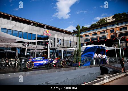 Monte-Carlo, Monaco. Mai 2024. Red Bull Racing Energy Station, F1 Grand Prix von Monaco am 23. Mai 2024 auf dem Circuit de Monaco in Monte-Carlo, Monaco. (Foto von HOCH ZWEI) Credit: dpa/Alamy Live News Stockfoto