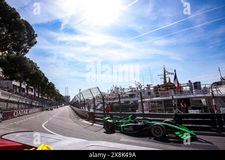 05 MALONY Zane (bar), Rodin Motorsport, Dallara F2 2024, Action während der 5. Runde der FIA Formel 2 Meisterschaft 2024 vom 23. Bis 26. Mai 2024 auf dem Circuit de Monaco, in Monaco - Foto Eric Alonso / DPPI Stockfoto