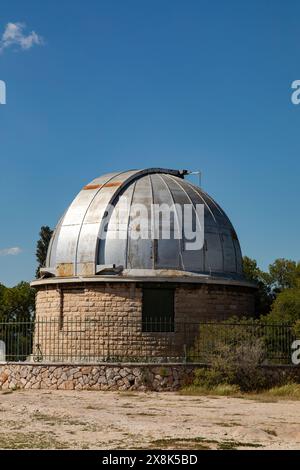 Doridis astronomisches Observatorium 1842, Athen, Griechenland. Stockfoto