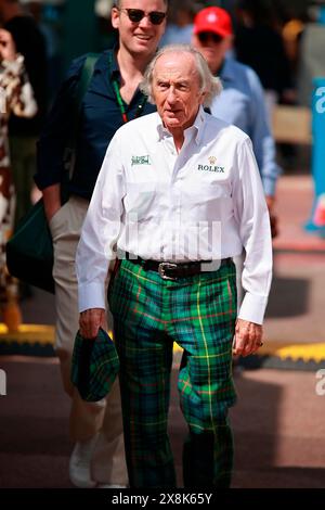 Monte Carlo, Monaco. Mai 2024. 26.05.2024, Circuit de Monaco, Monte Carlo, Formel 1 Grand Prix Monaco 2024, im Bild Sir John Young „Jackie“ Stewart Credit: dpa/Alamy Live News Stockfoto