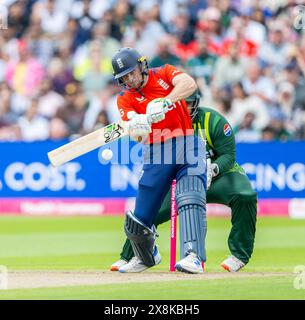 Jos Buttler trat für England in der zweiten Vitality T20 International zwischen England und Pakistan an Stockfoto