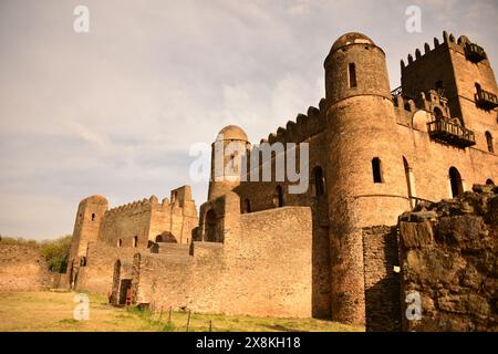 ÄTHIOPIEN - Fasilides Castle, Kaiserliche Stadt Gondar Stockfoto
