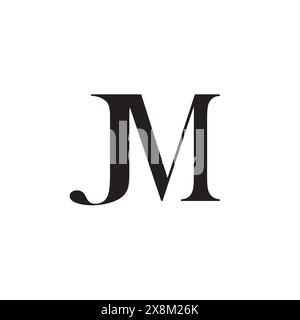 jm-Logo Stock Vektor