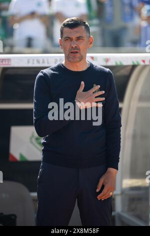 Mai 2024. Lissabon, Portugal. Portos Cheftrainer aus Portugal Sergio Conceicao im Finale des portugiesischen Cup Porto vs Sporting Credit: Alexandre de Sousa/Alamy Live News Stockfoto