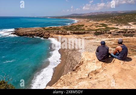 White River Beach, Avakas Gorge, Akamas Halbinsel, Republik Zypern Stockfoto