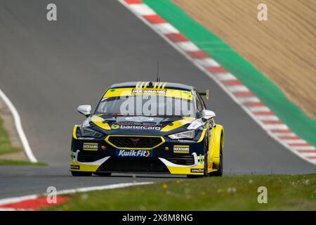 Sevenoaks, Kent - 11. Mai 2024: Daryl Deleon 18 Unlimited Motorsport FP1 Brands Hatch Indy Stockfoto