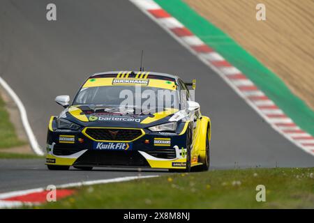 Sevenoaks, Kent - 11. Mai 2024: Daryl Deleon 18 Unlimited Motorsport FP1 Brands Hatch Indy Stockfoto