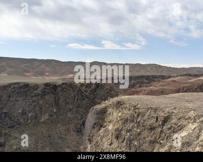 Der Charyn Canyon im Südosten Kasachstans Stockfoto