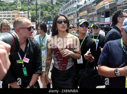 Monaco, Frankreich. Mai 2024. © PHOTOPQR/NICE MATIN/Jean Francois Ottonello ; Monaco ; 26/05/2024 ; 81e Grand Prix de Monaco 2024 - Formule 1 - People - Peggy GOU, DJ Sud coréenne Monaco GP Mai 2024 Credit: MAXPPP/Alamy Live News Stockfoto