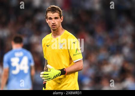 Rom, Italien. Januar 2016. Ivan Provedel von SS Lazio während des Fußballspiels der Serie A zwischen SS Lazio und US Sassuolo im Olimpico-Stadion in Rom (Italien), 26. Mai 2024. Quelle: Insidefoto di andrea staccioli/Alamy Live News Stockfoto